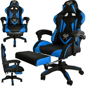 Gaming chair - black and blue Dunmoon Dunmoon 5900779934184