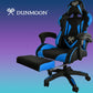 Gaming chair - black and blue Dunmoon-2