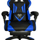 Gaming chair - black and blue Dunmoon-4