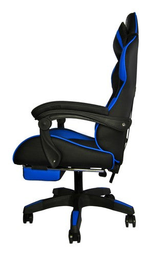 Gaming chair - black and blue Dunmoon-5