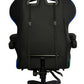 Gaming chair - black and blue Dunmoon-6