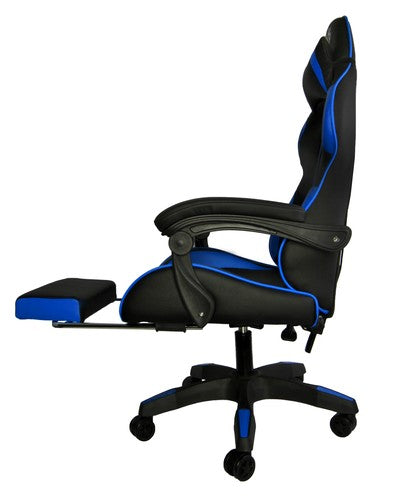 Gaming chair - black and blue Dunmoon-7