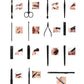 Nail accessories - set-6