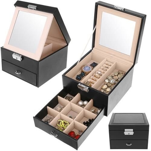 Jewelry case - black K8898 Beautylushh Beautylushh 5900779934047