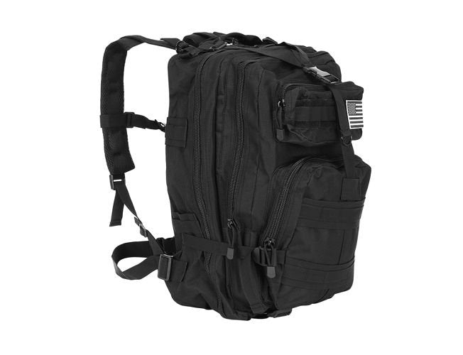 XL military backpack, black-9