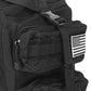 XL military backpack, black-11