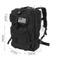 XL military backpack, black-14