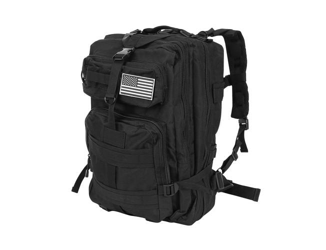 XL military backpack, black-1