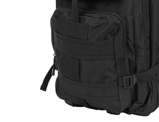 XL military backpack, black-3