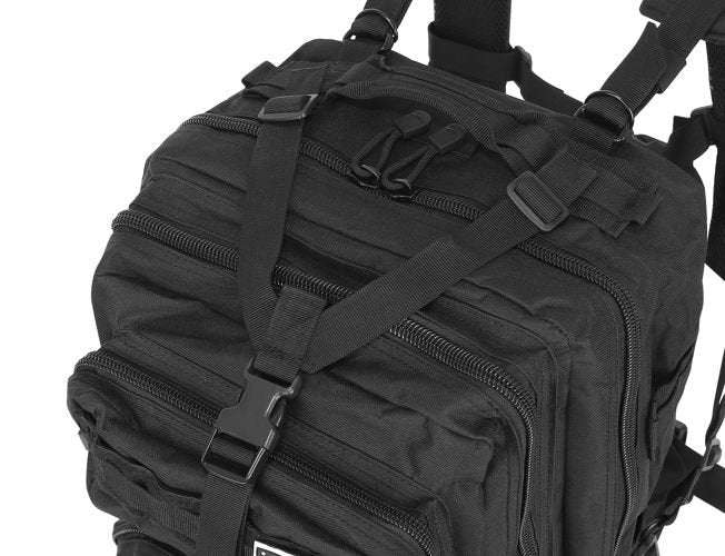 XL military backpack, black-4