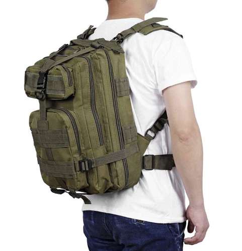 XL military backpack, green-8