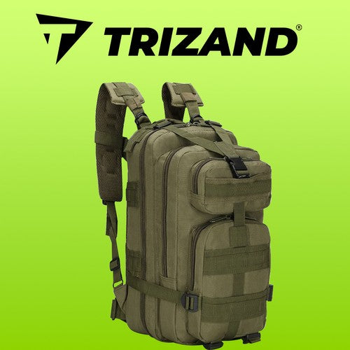 XL military backpack, green-6