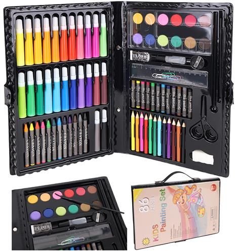 Painting set in a suitcase 86 pcs  Maaleo 5902802913654