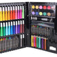 Painting set in a suitcase 86 pcs-4