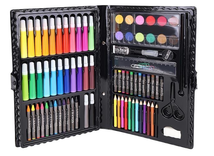 Painting set in a suitcase 86 pcs-4