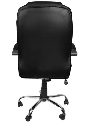 Office chair, eco-leather - black MALATEC-4