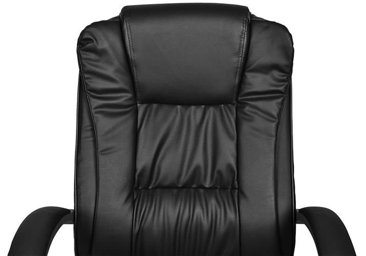 Office chair, eco-leather - black MALATEC-7