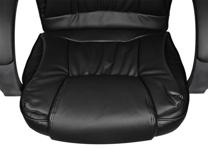 Office chair, eco-leather - black MALATEC-8