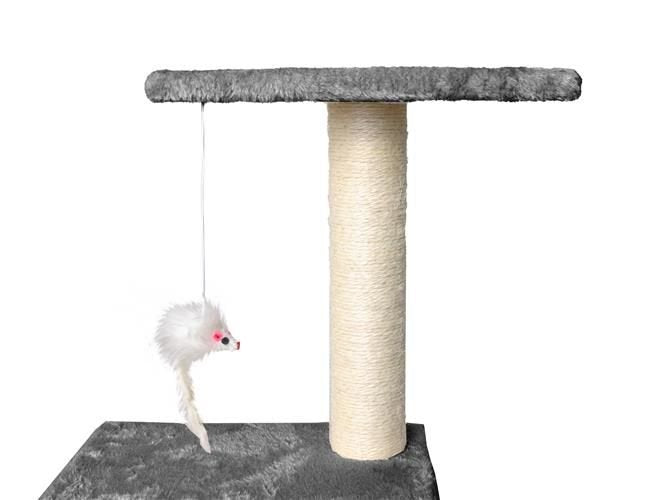 Cat tree 90 cm gray-2