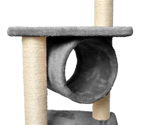 Cat tree 90 cm gray-3