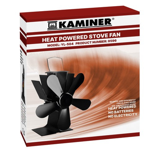 5-blade fireplace fan-10