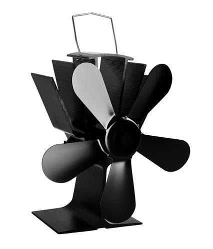 5-blade fireplace fan-2