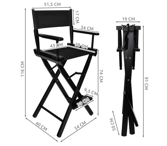 Wooden makeup chair-6