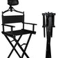 Aluminum makeup chair with headrest-8