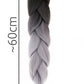 Synthetic hair ombre braids sz/sz W10345-2