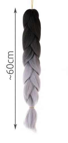 Synthetic hair ombre braids sz/sz W10345-2