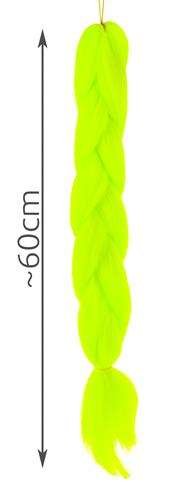 Synthetic hair braids - neon-4