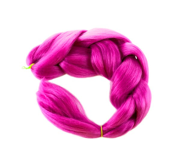 Synthetic hair braids - purple-3