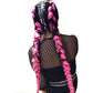 Synthetic hair braids - purple-4