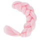 Synthetic hair braids - pink-1