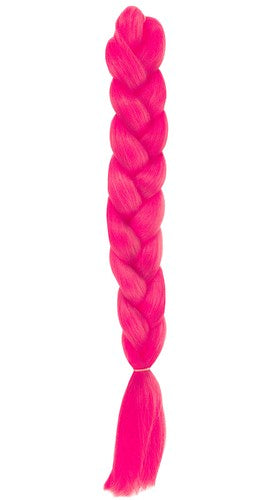 Synthetic hair braids - dark pink Soulima 5902802915771