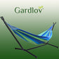 Garden hammock 200x150cm with frame-11