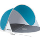 Beach tent 145x100x70cm - turquoise - gray-9