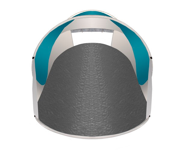 Beach tent 145x100x70cm - turquoise - gray-2