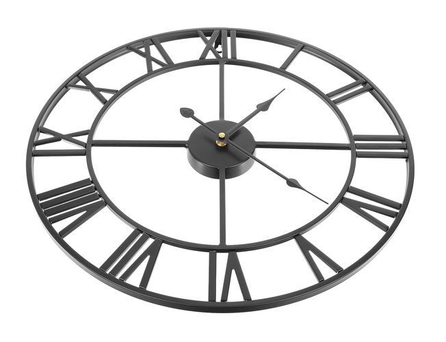 Retro wall clock - black-6