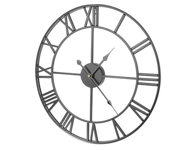 Retro wall clock - black-7