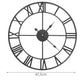 Retro wall clock - black-8