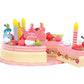 Wooden birthday cake-7