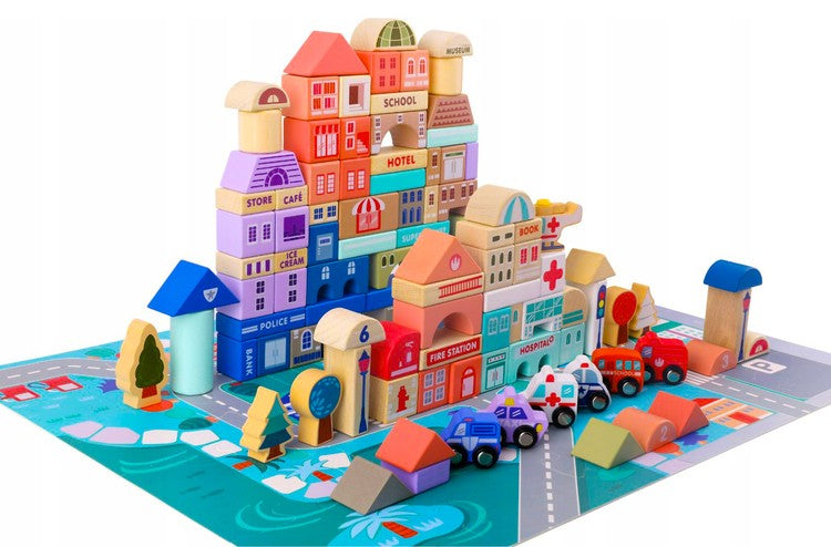 Wooden blocks - city-5