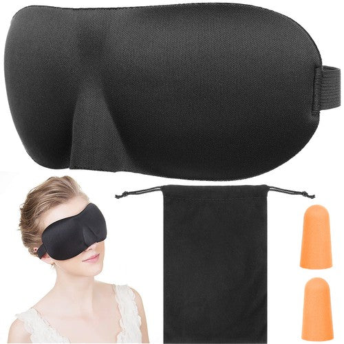 Sleeping blindfold + earplugs Malatec 5902802919014