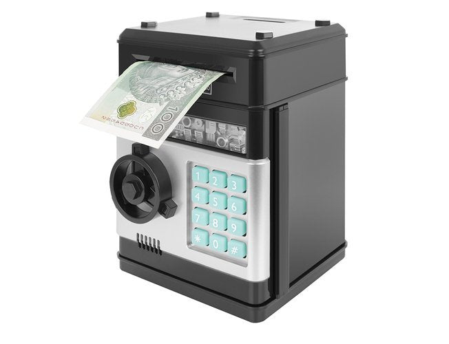 Piggy bank - safe / electronic ATM-7