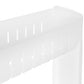 Mobile kitchen shelf on wheels, white-5