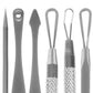 Spoons for removing blackheads - set of 7 pcs-4