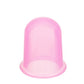 Chinese silicone cups with massager - set-4