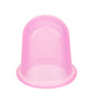 Chinese silicone cups with massager - set-5