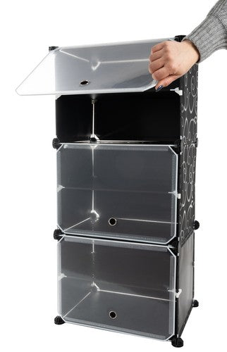 Modular shoe rack - 6 levels-2